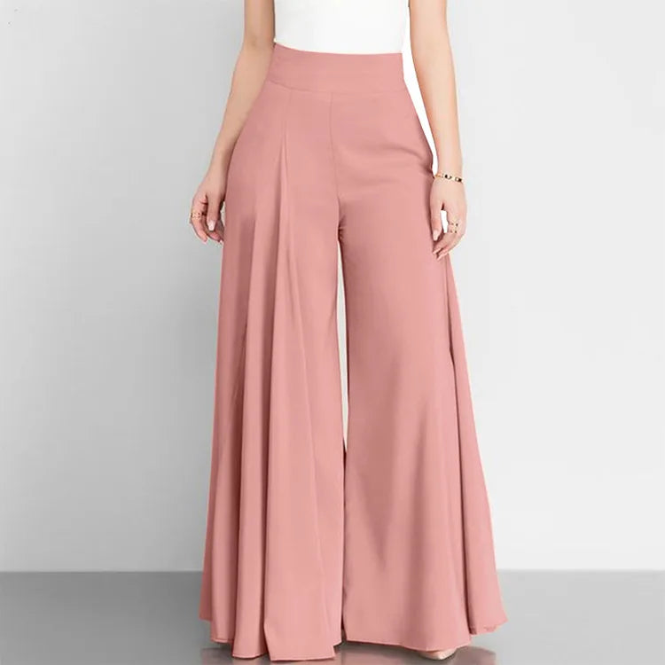Serenity Flow High‑Waist Palazzo Pants