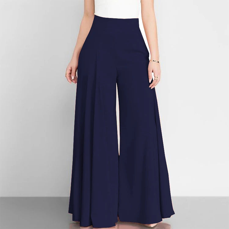Serenity Flow High‑Waist Palazzo Pants