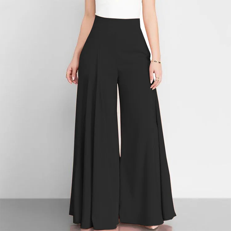 Serenity Flow High‑Waist Palazzo Pants