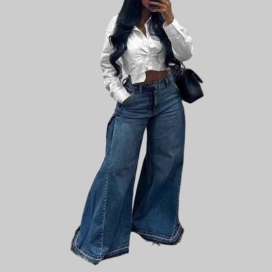 Fearless High-Rise Wide-Leg Jeans