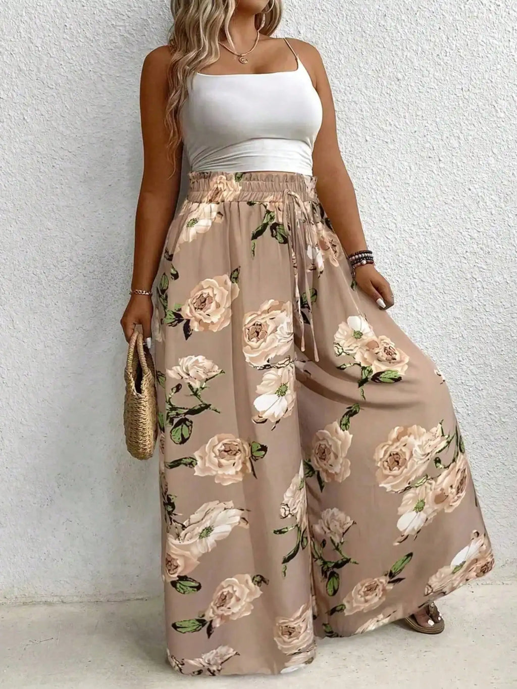 Blossom Flow Palazzo Pants