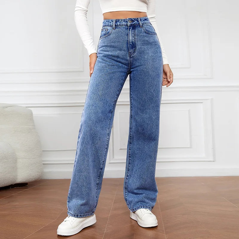 Fearless Classic High‑Rise Denim