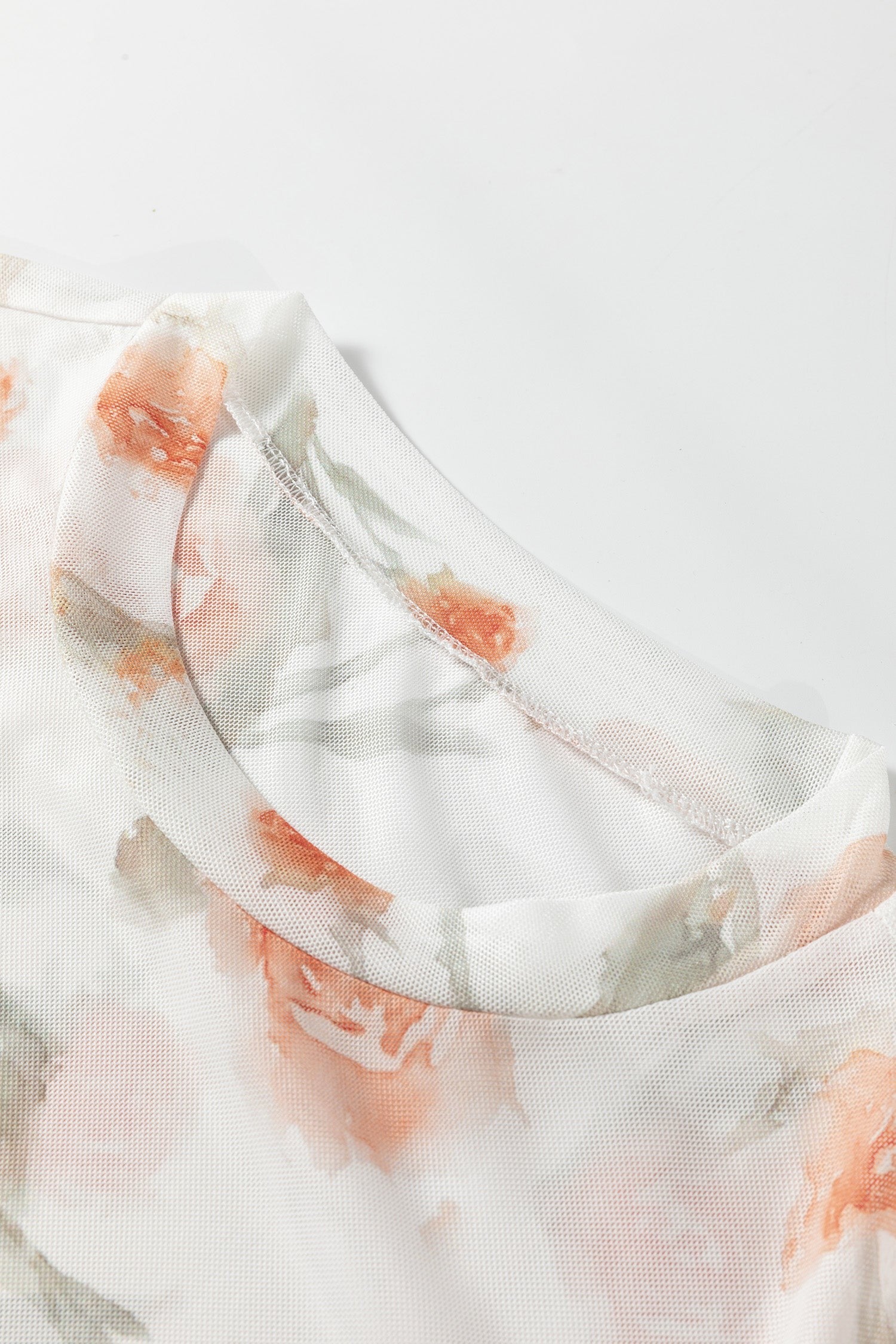 Fearless Bloom Sheer Top