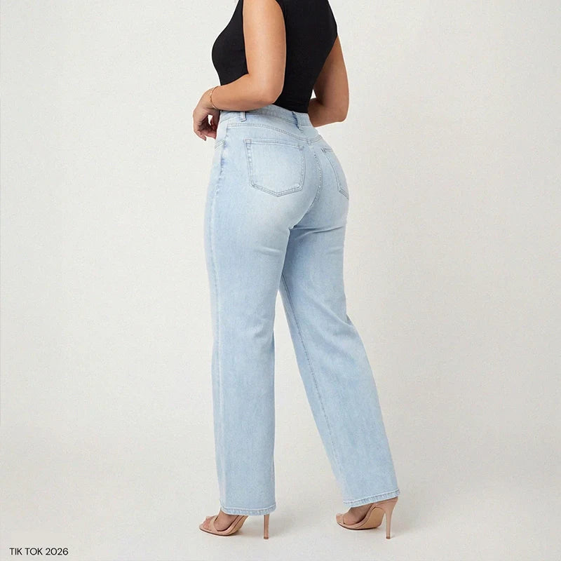 Tummy‑Control Sculpt Jeans