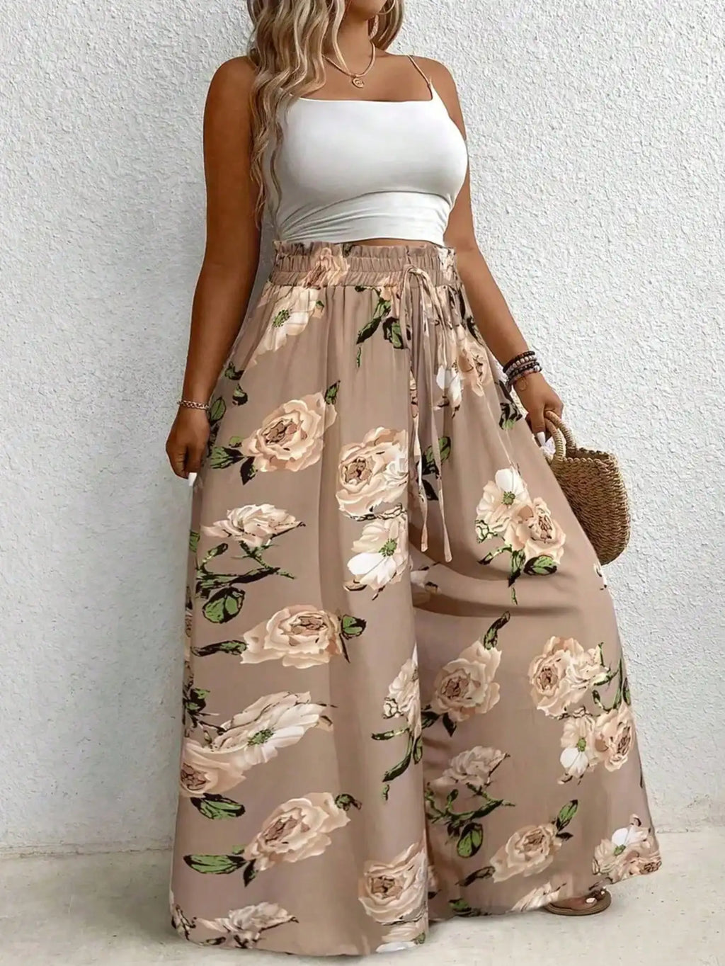 Blossom Flow Palazzo Pants