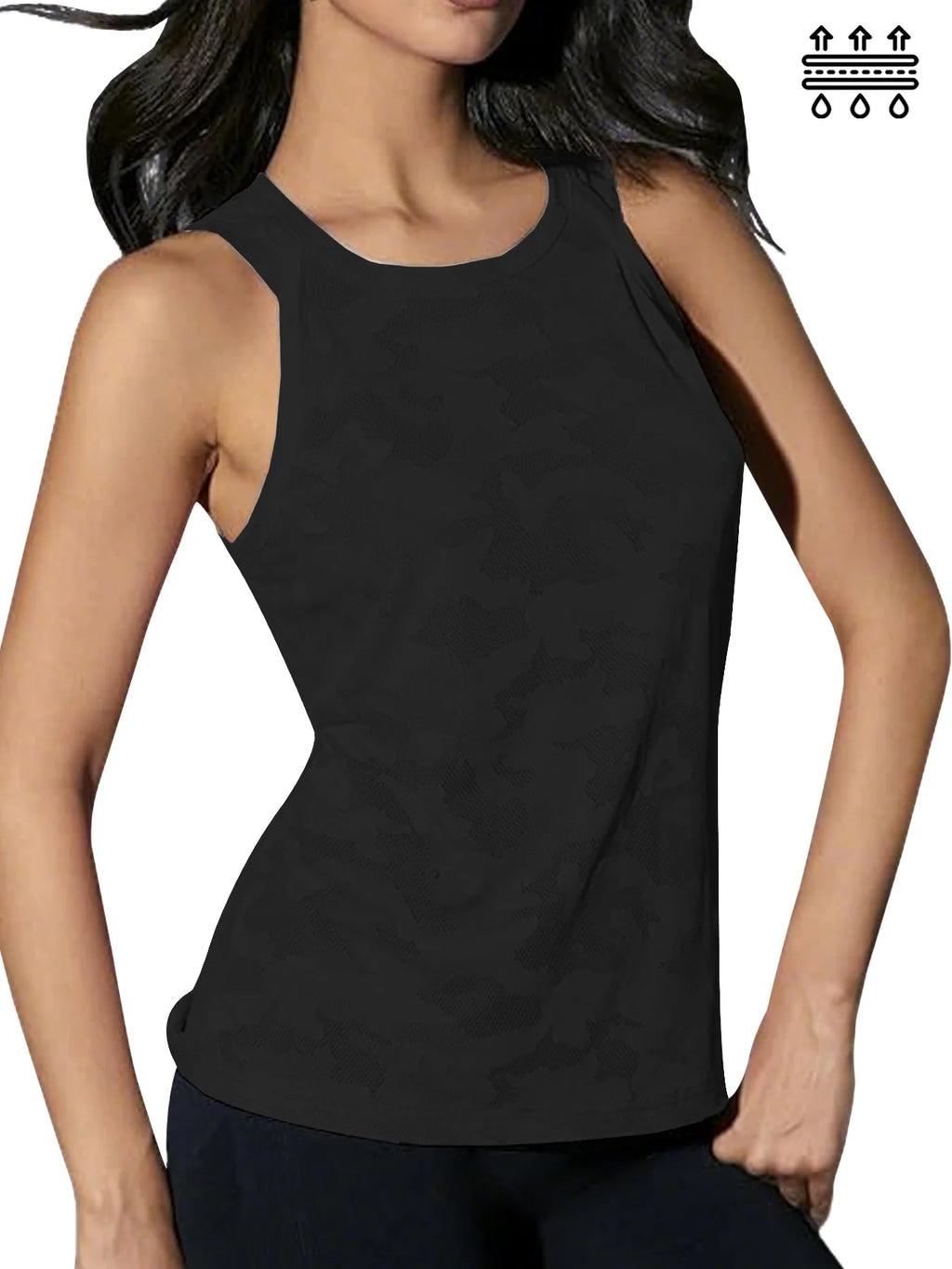 Blush Camo Performance Top
