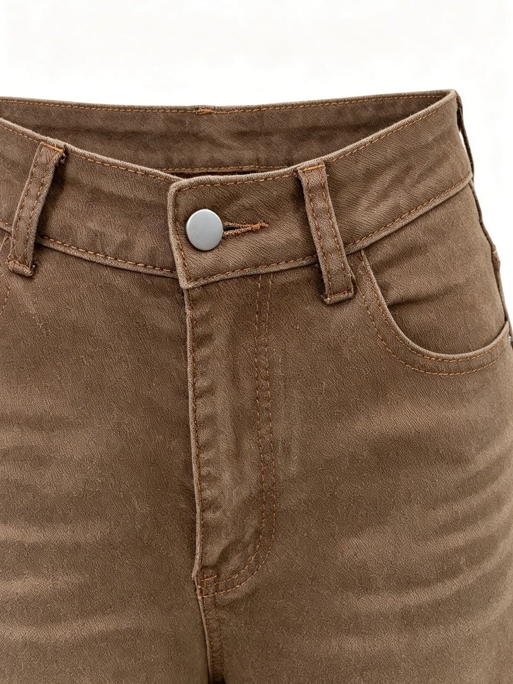 Cocoa Chic Wide-Leg Jeans