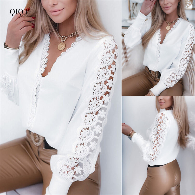 Lace Whisper Elegant Blouse