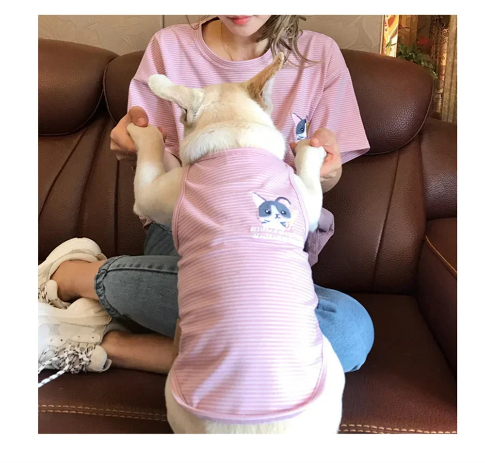 Matching Pink Graphic Tee