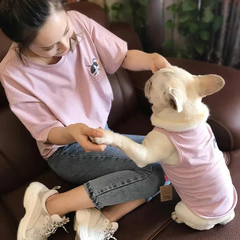 Matching Pink Graphic Tee
