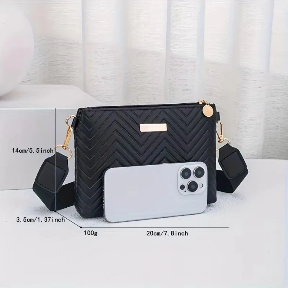 Fearless Quilted Luxe Crossbody