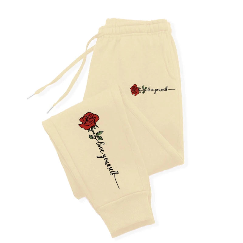 Love Yourself Rose Joggers
