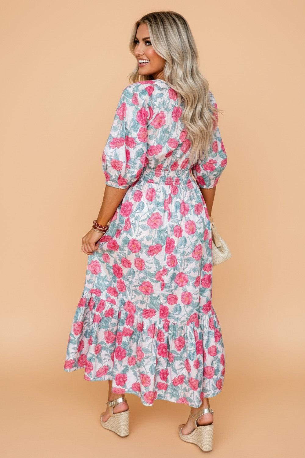 Rose Petal Elegance Dress