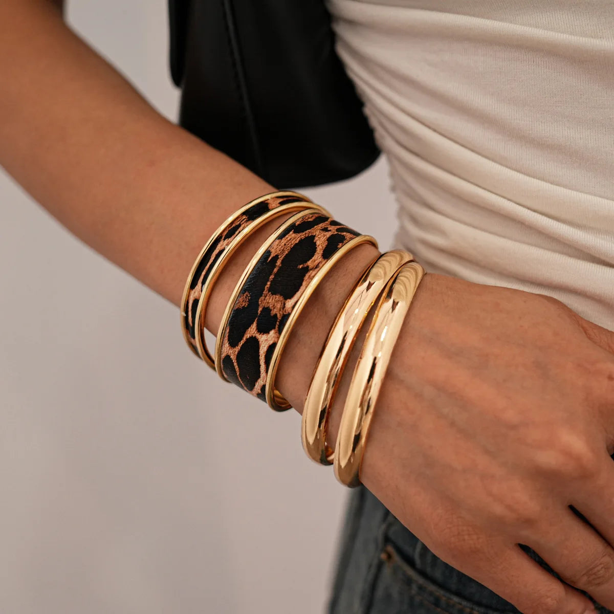 Wild Elegance Bracelet Stack