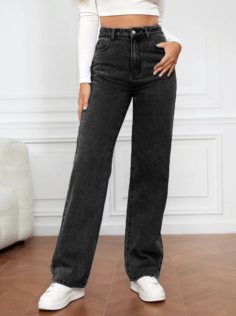 Fearless Classic High‑Rise Denim