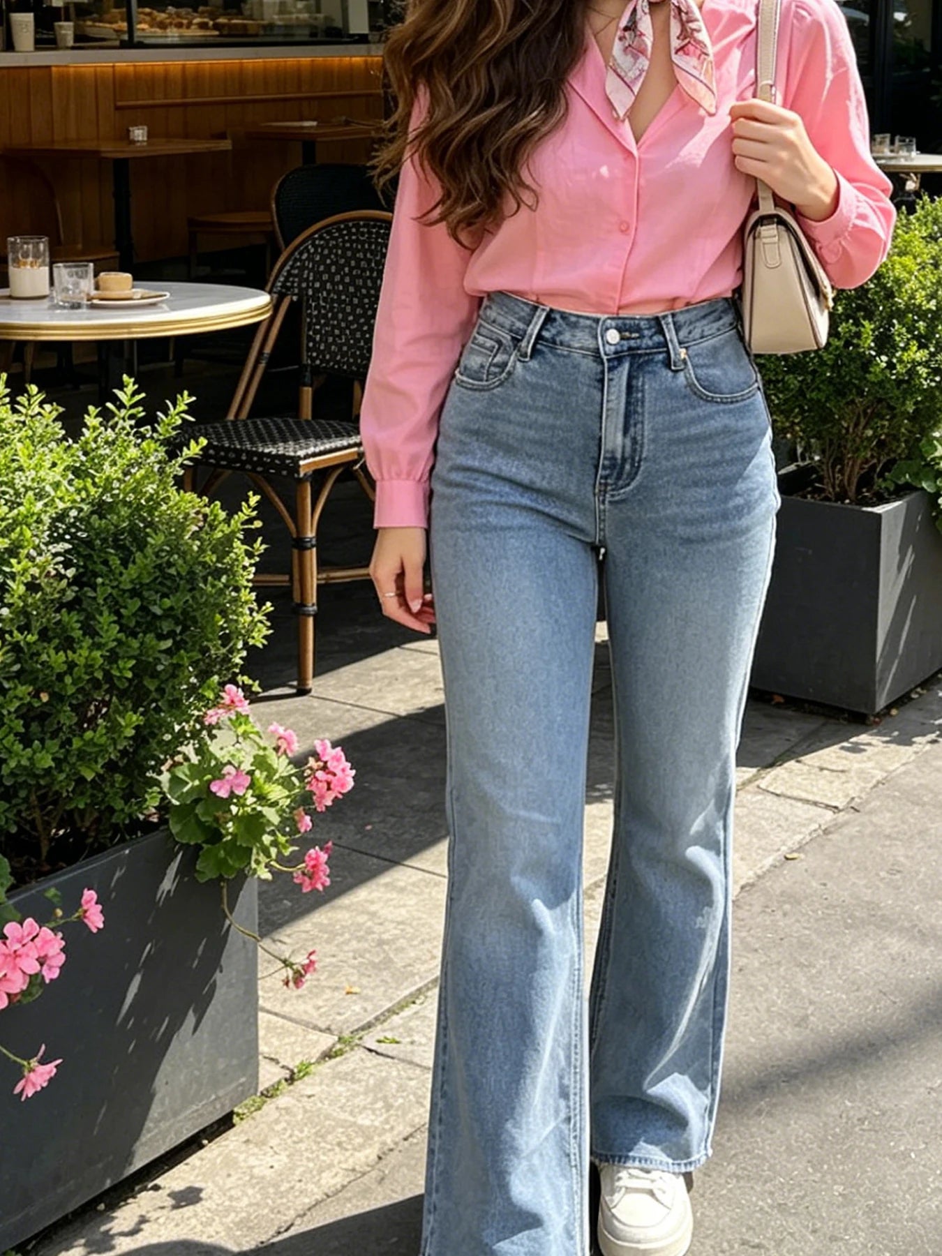 SkyRise Classic Flare Jeans