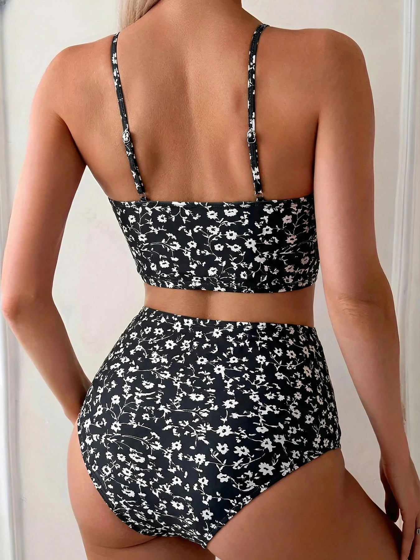 Midnight Bloom Two‑Piece Set