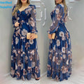 Midnight Bloom Maxi Dress