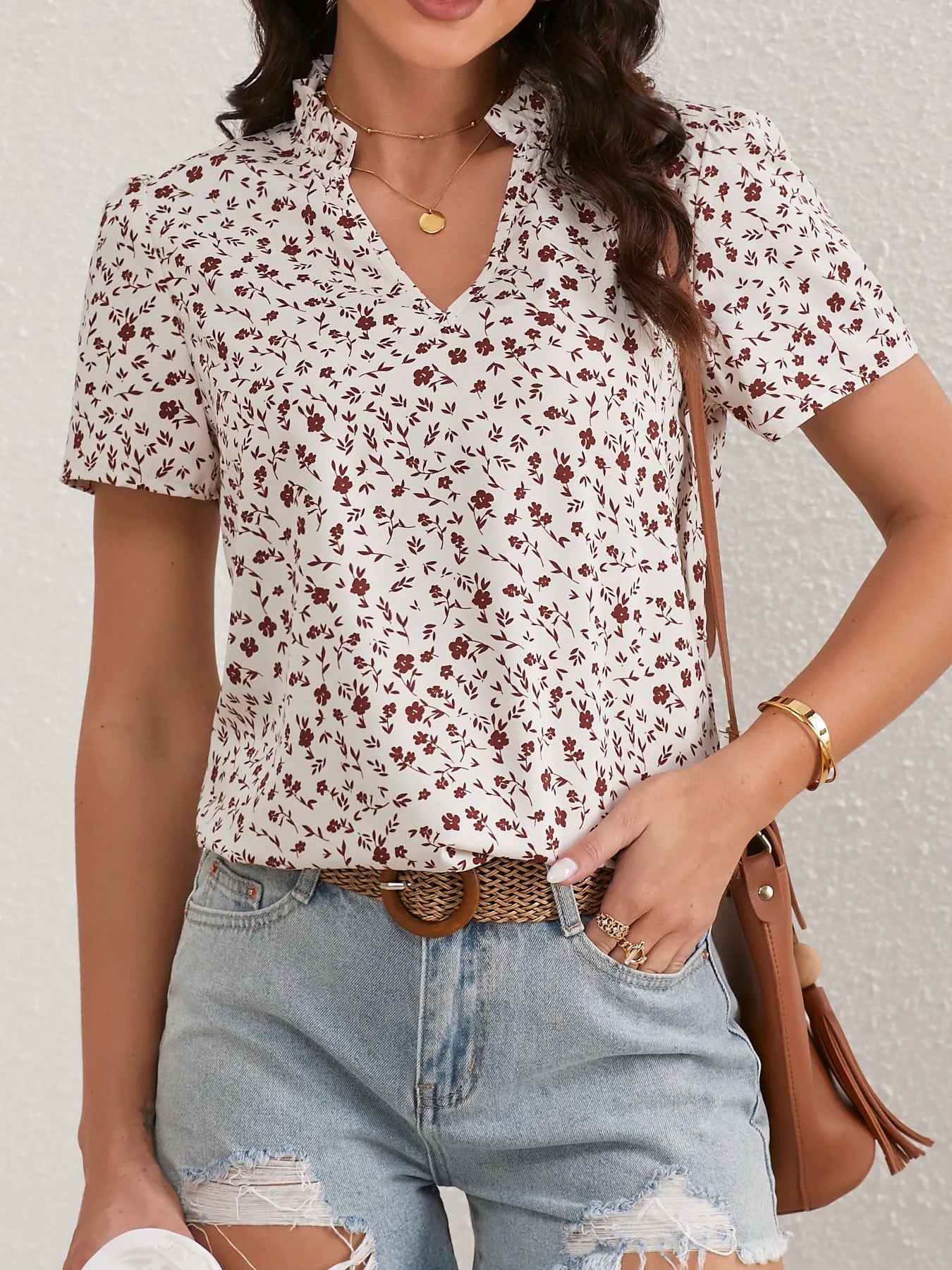 Soft Power Petal Blouse