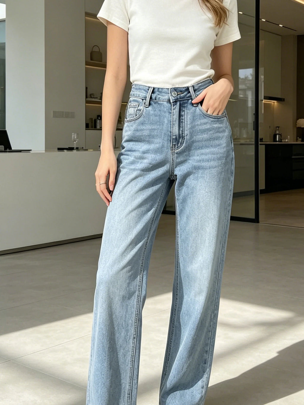 SkyRise Classic Flare Jeans