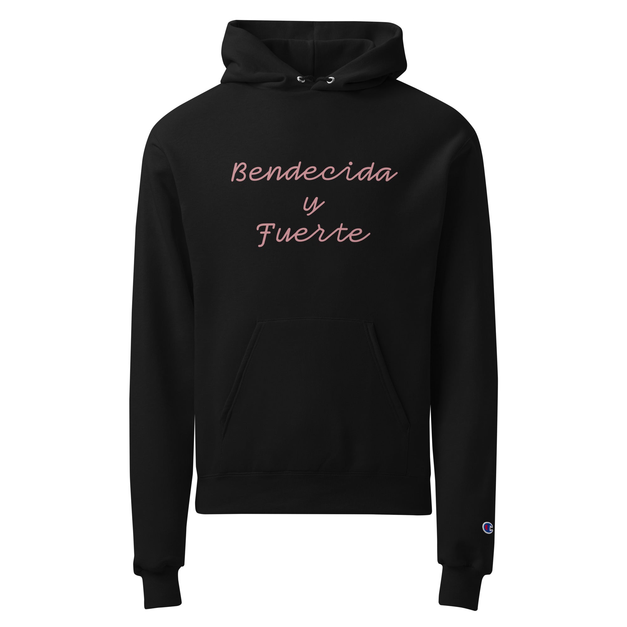 Bendecida y Fuerte Hoodie