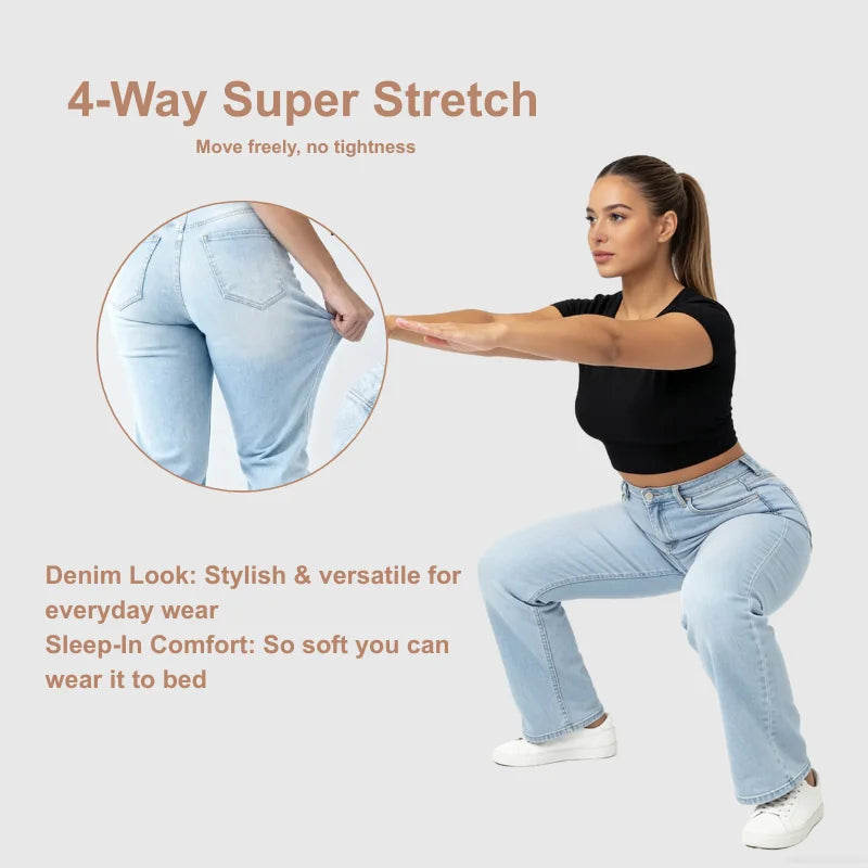 Tummy‑Control Sculpt Jeans