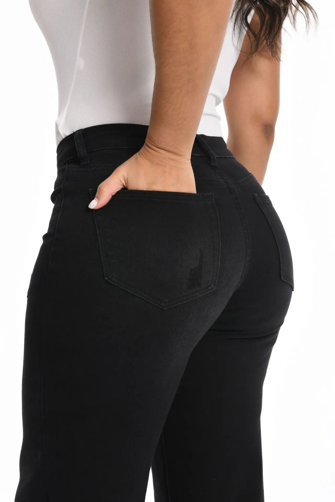 Tummy‑Control Sculpt Jeans