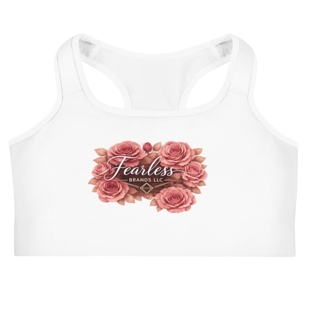 Fearless Floral Performance Sports Bra