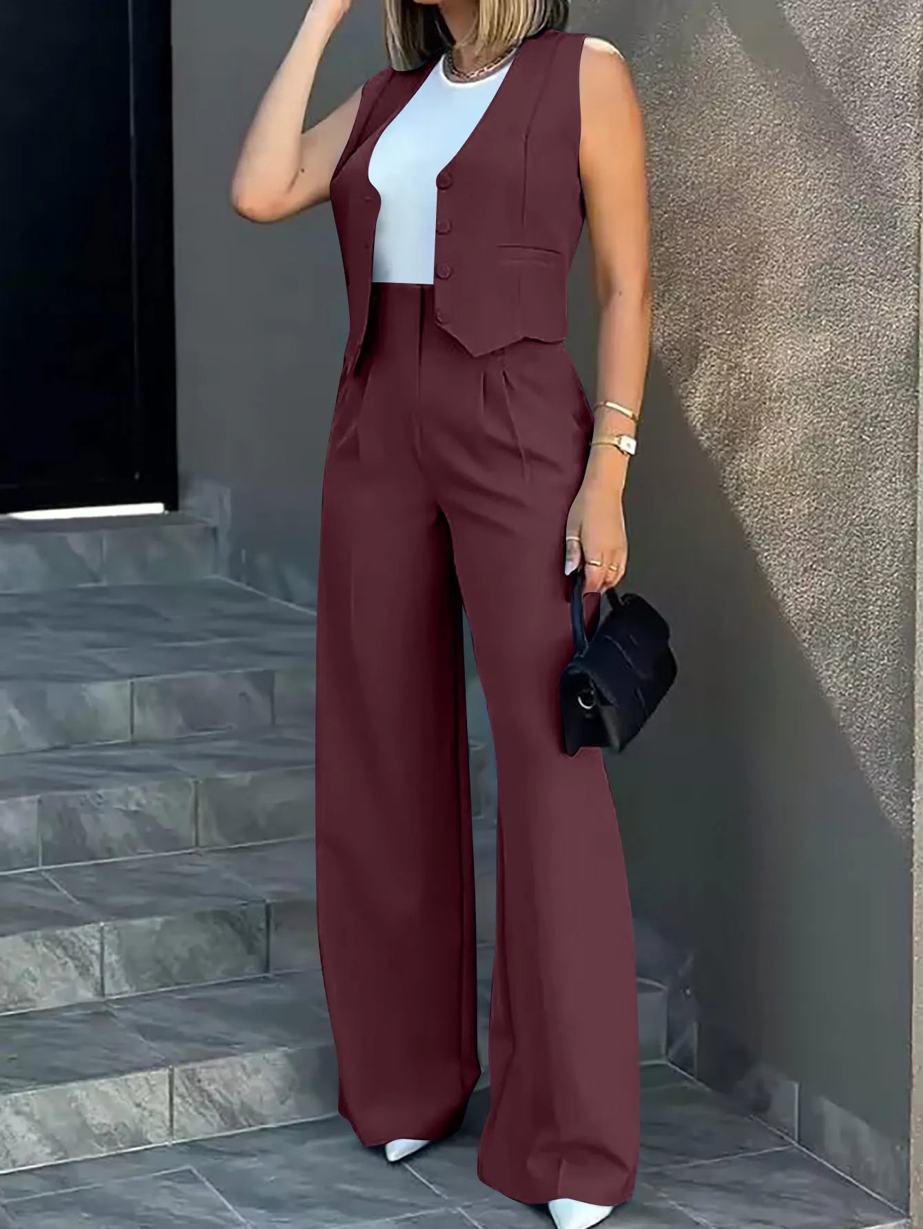 Skyline Tailored Vest & Trouser Set
