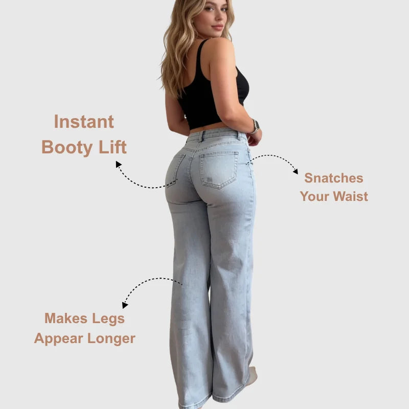 Tummy‑Control Sculpt Jeans