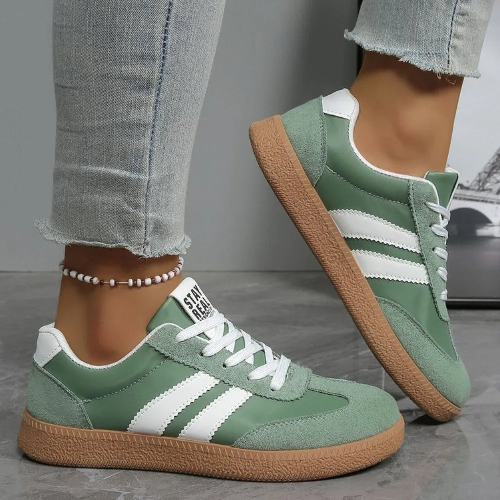 Stay Real Retro Lace‑Ups