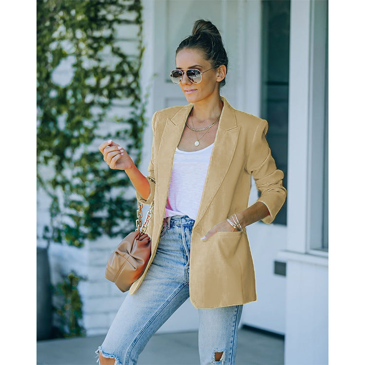 Fearless Spring Power Blazer Set – Bold Colors, Luxe Fit, Two-Piece Statement