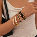 Wild Elegance Bracelet Stack