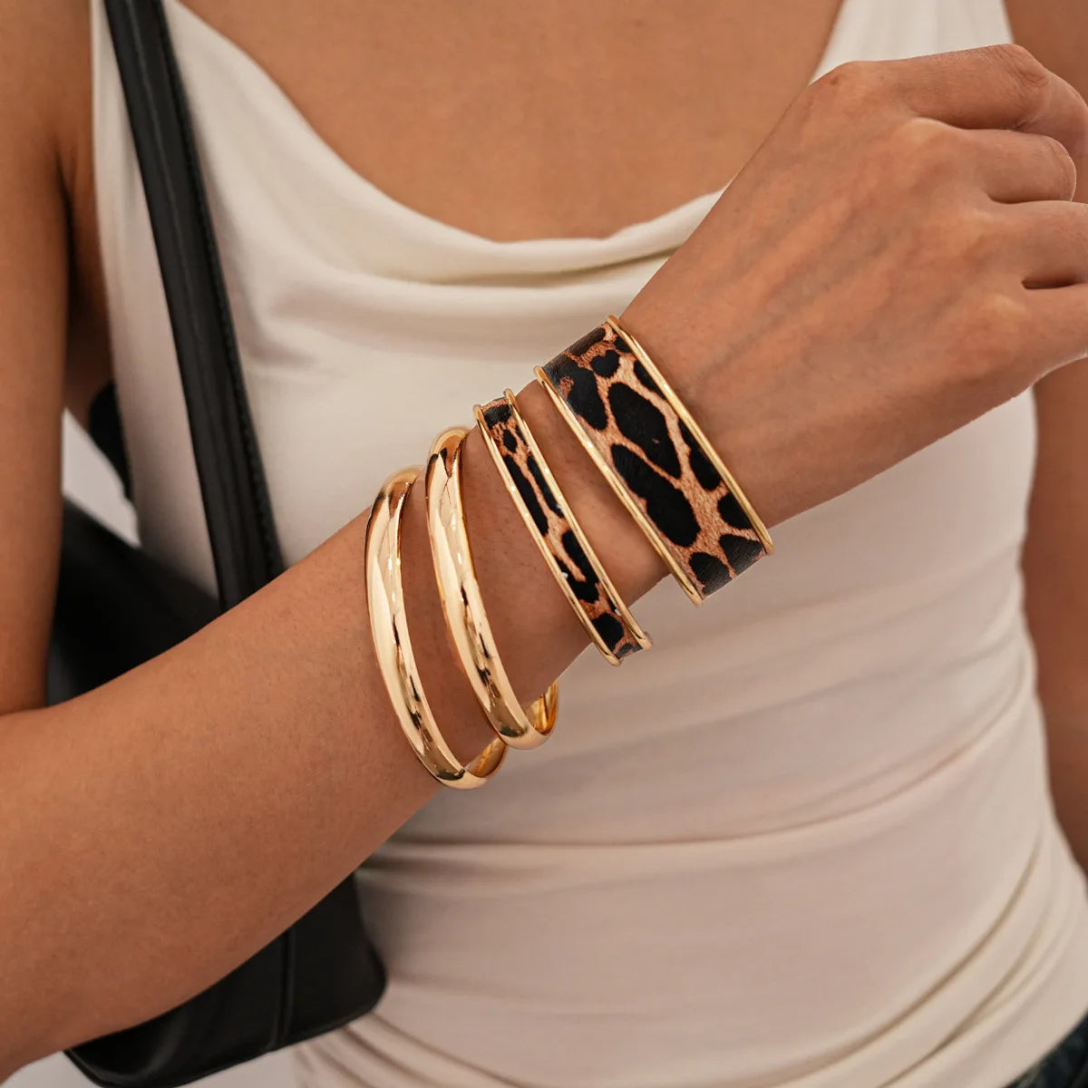 Wild Elegance Bracelet Stack