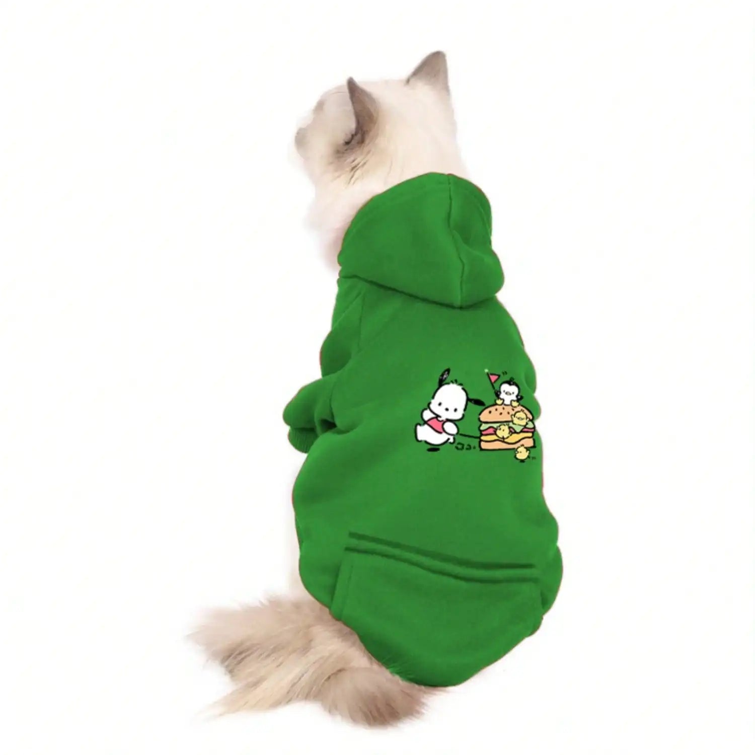 Green Cartoon Hoodie