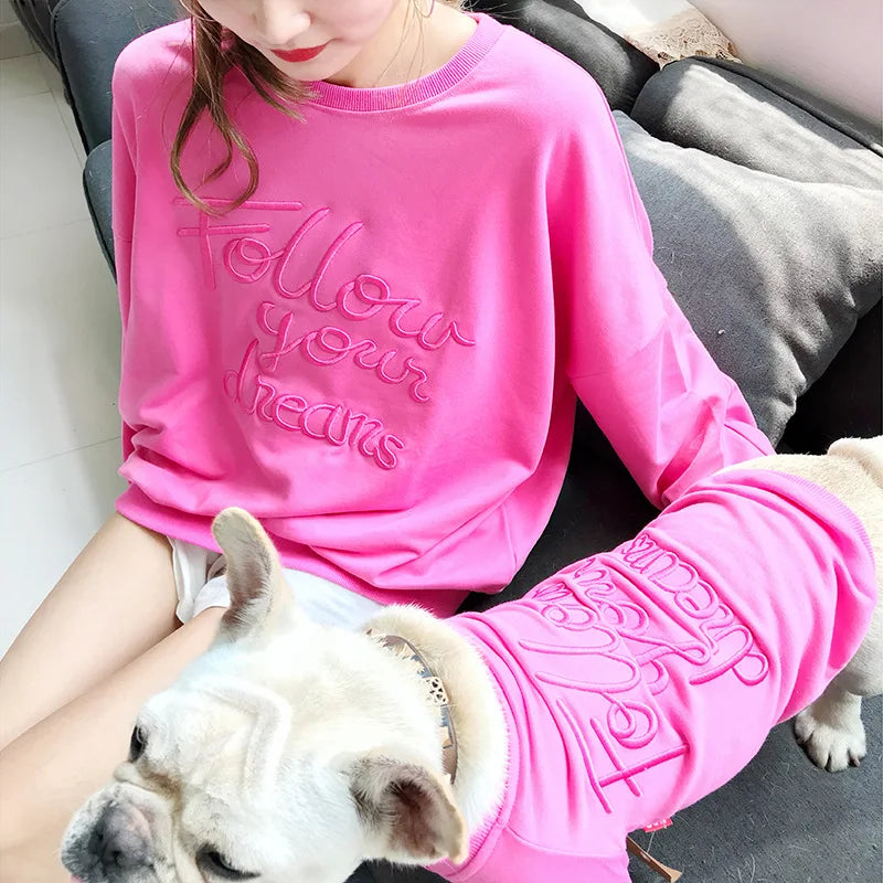 Matching Pink Graphic Tee