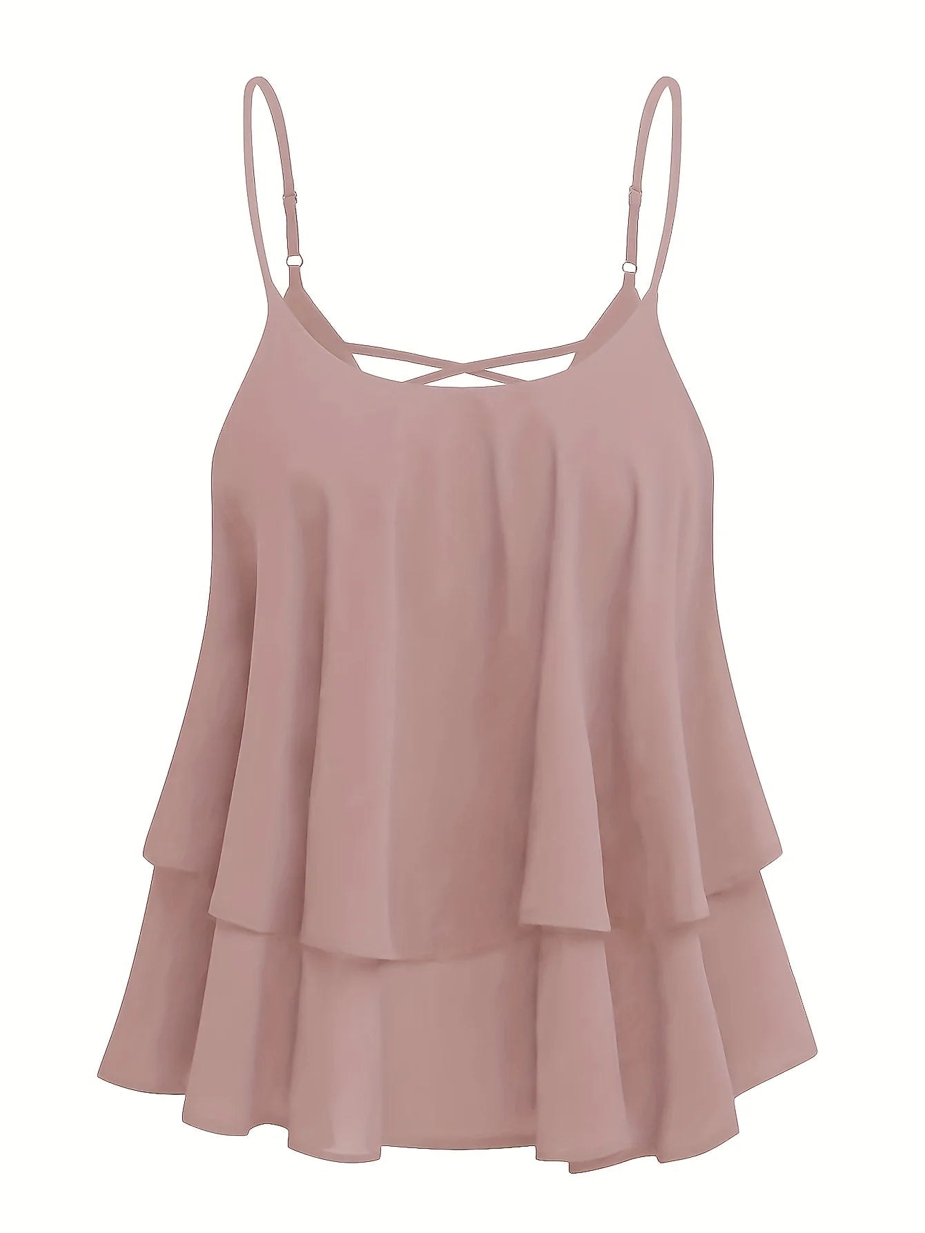 BlushCharm Layered Cami Top