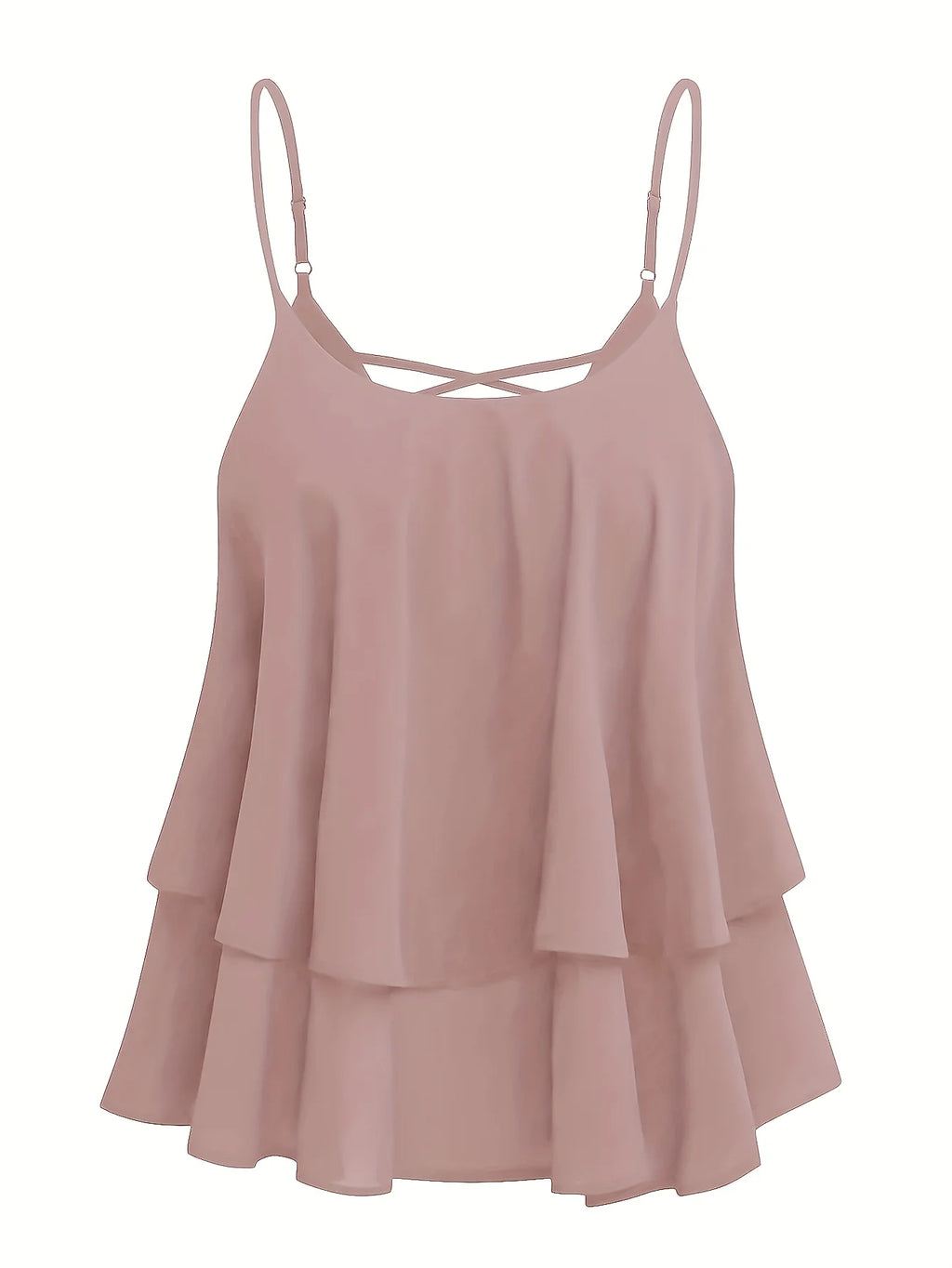 BlushCharm Layered Cami Top