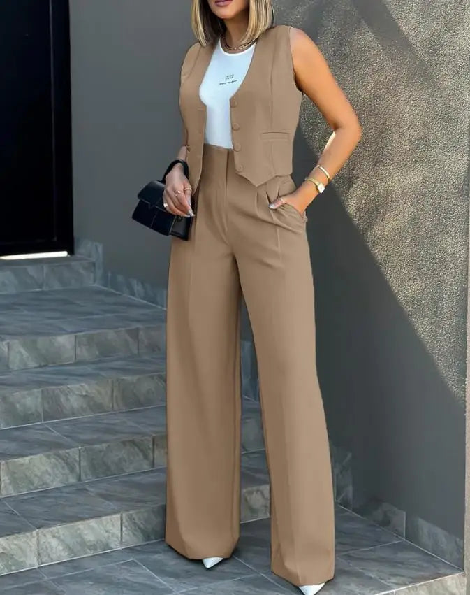 Skyline Tailored Vest & Trouser Set
