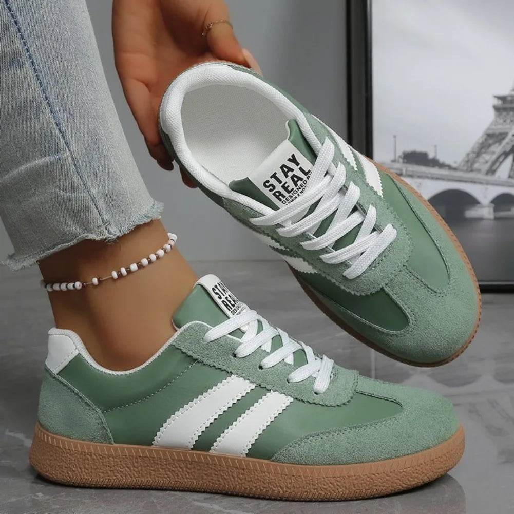 Stay Real Retro Lace‑Ups