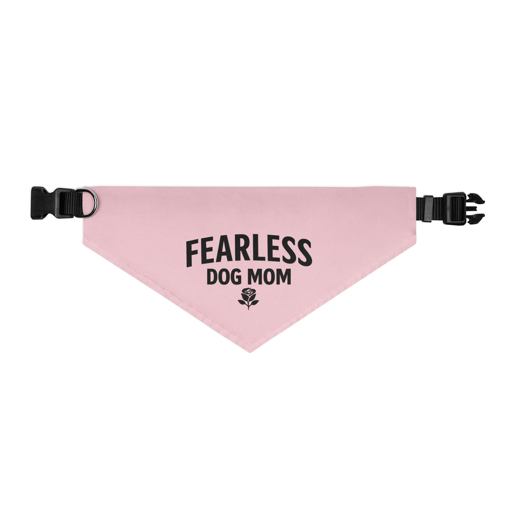 The Fearless Dog Mom Bandana Collar