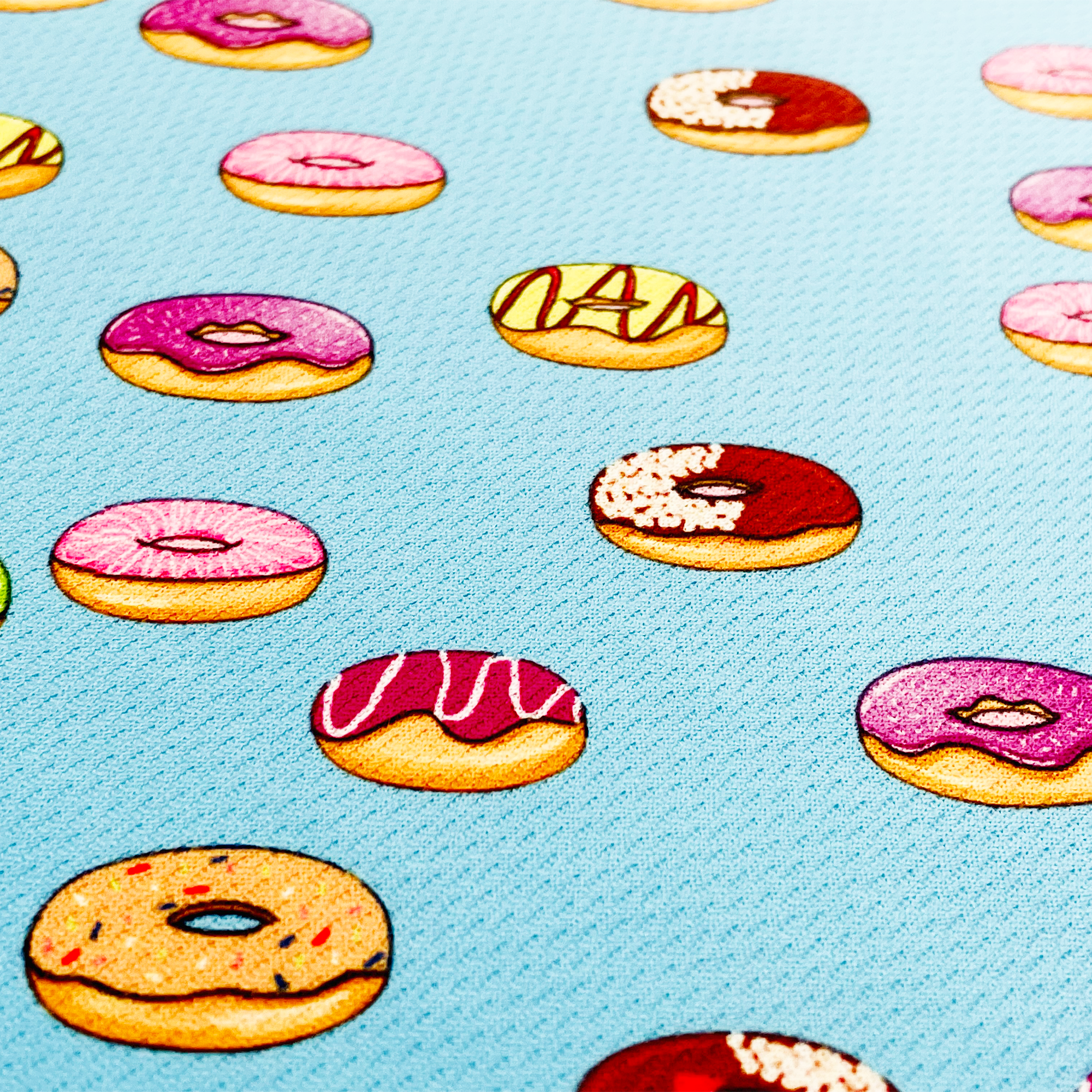Donut Delight Bandana – Blue