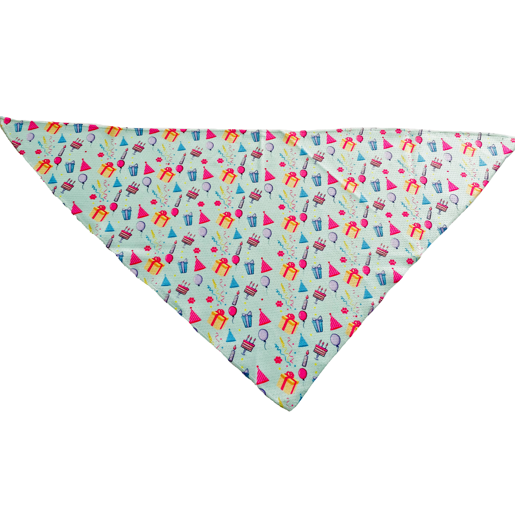 Birthday Bash Bandana – Aqua