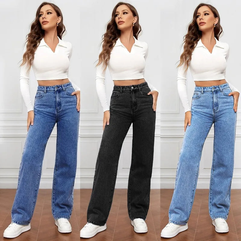 Fearless Classic High‑Rise Denim
