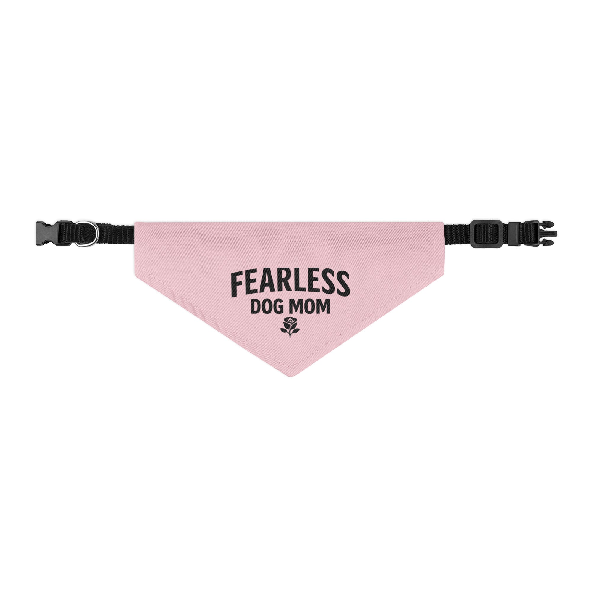 The Fearless Dog Mom Bandana Collar