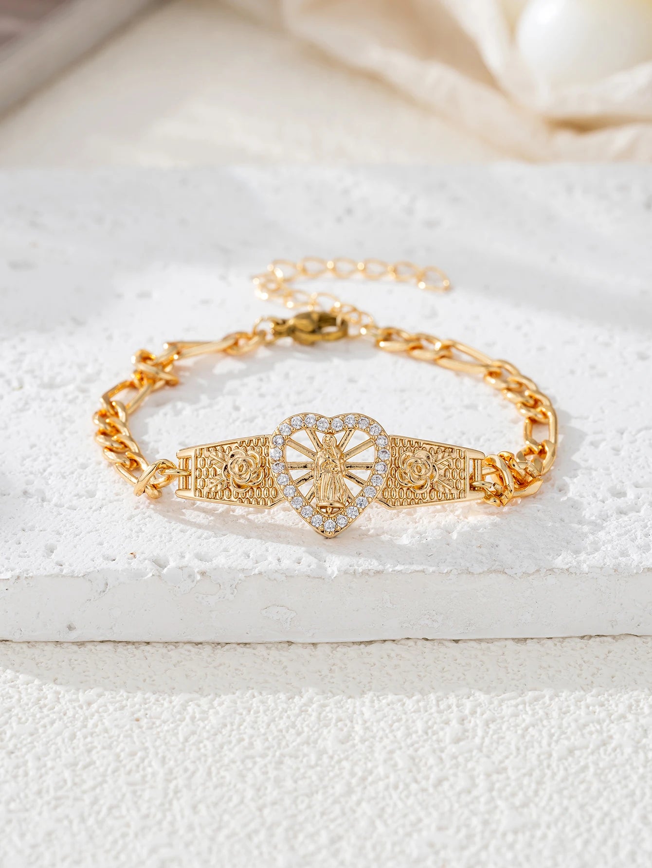 Fearless Prayer Emblem Bracelet