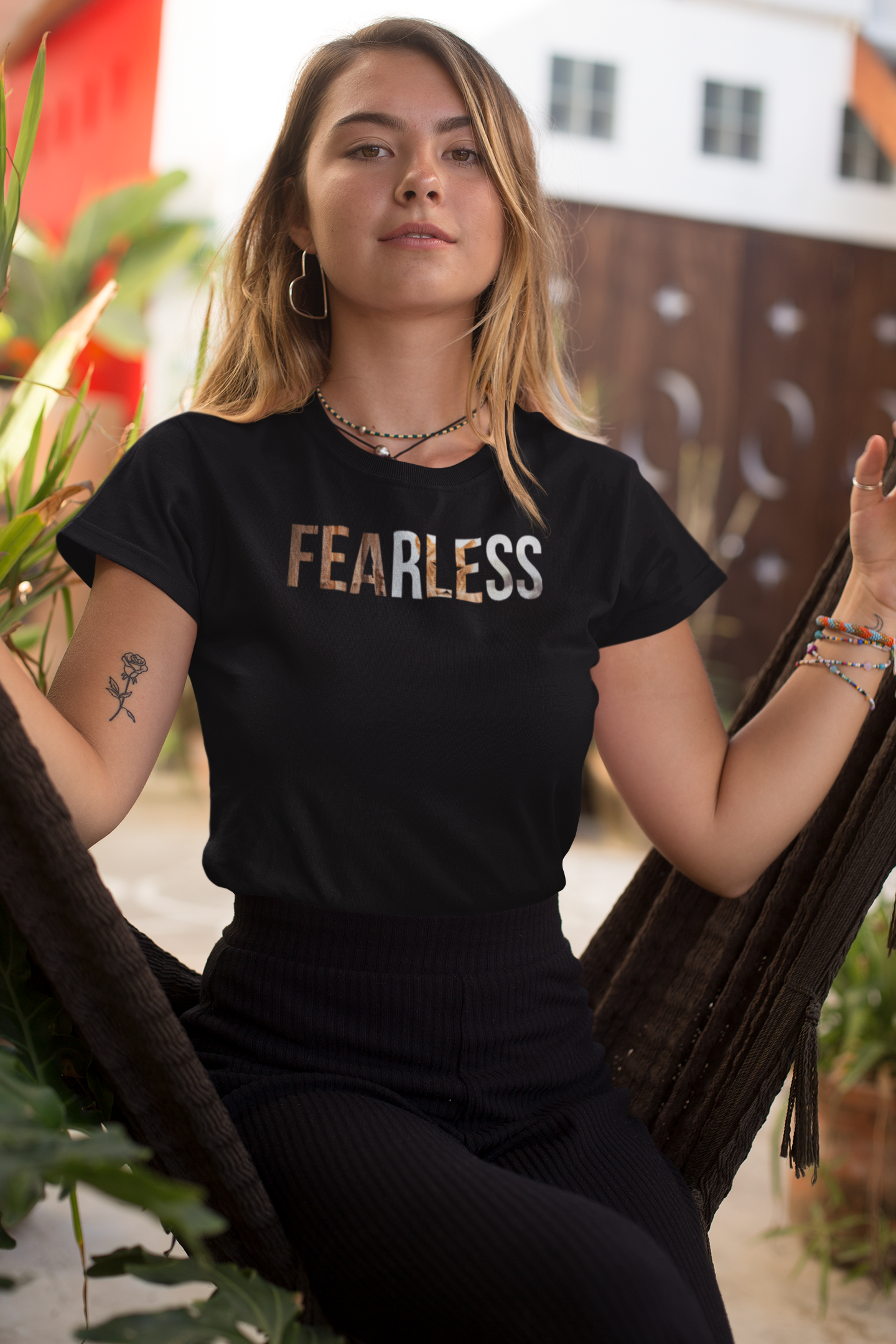 Fearless Luxe Statement T-Shirt