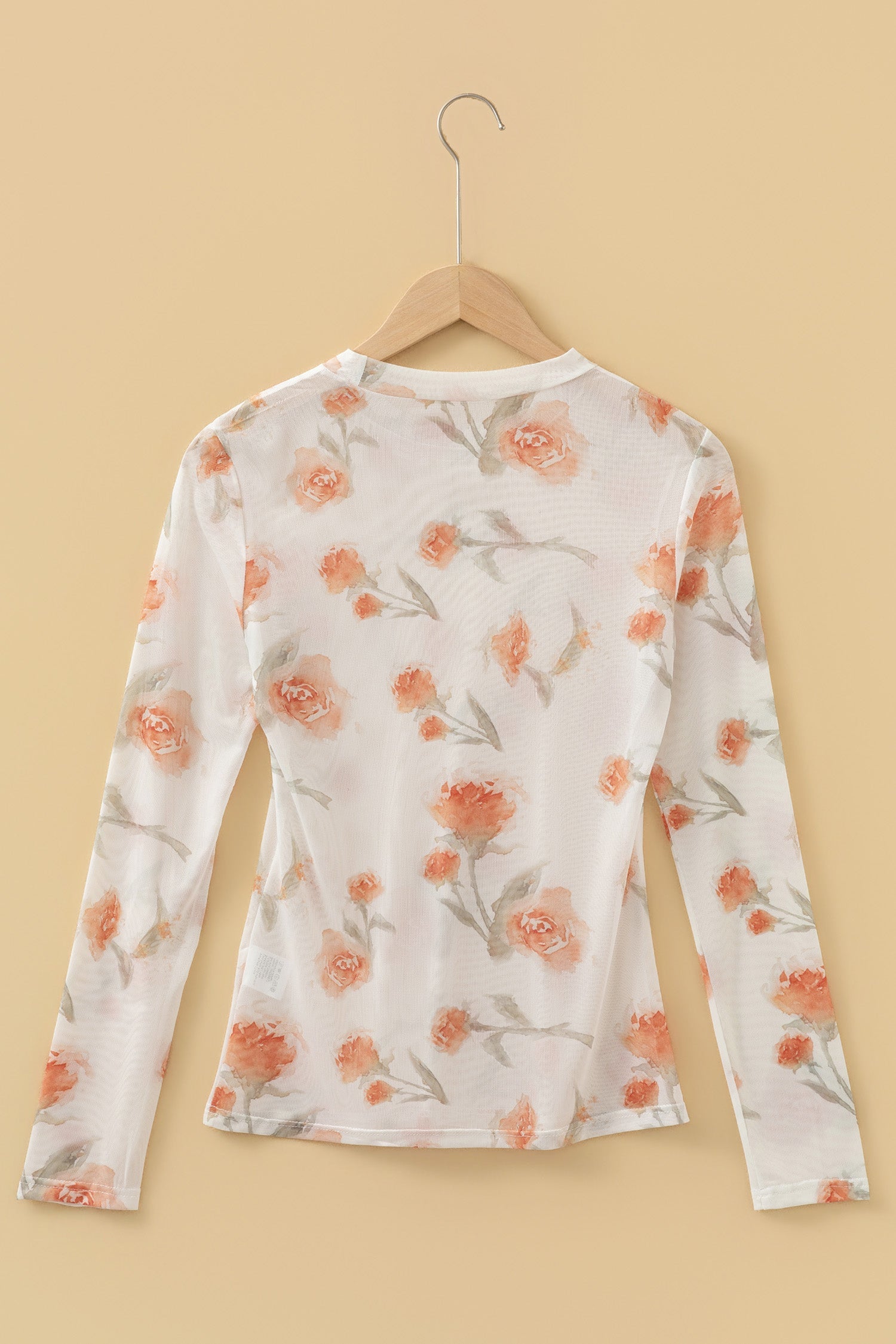 Fearless Bloom Sheer Top
