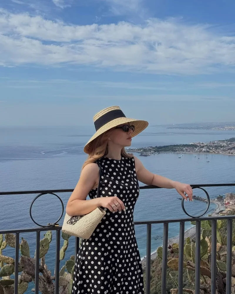 Dot About You Sleeveless Dress