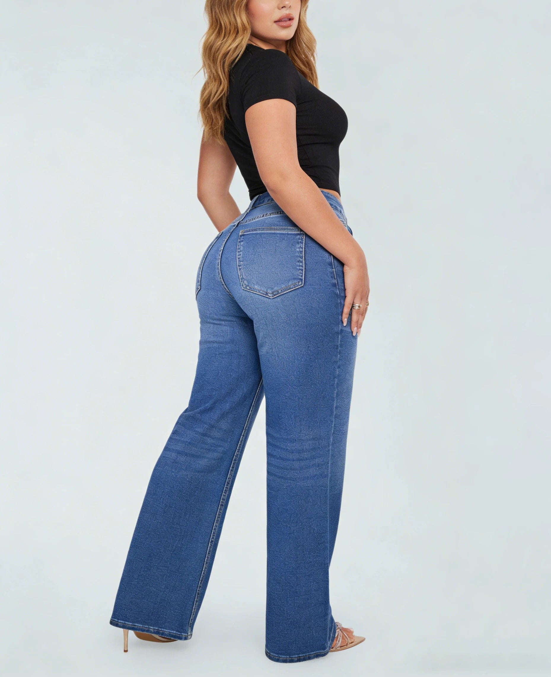 Tummy‑Control Sculpt Jeans